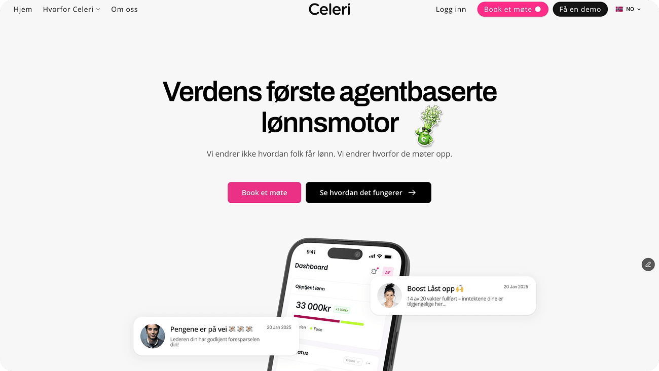 Nettsideprosjekt med tydelig struktur og konverteringsfokus
